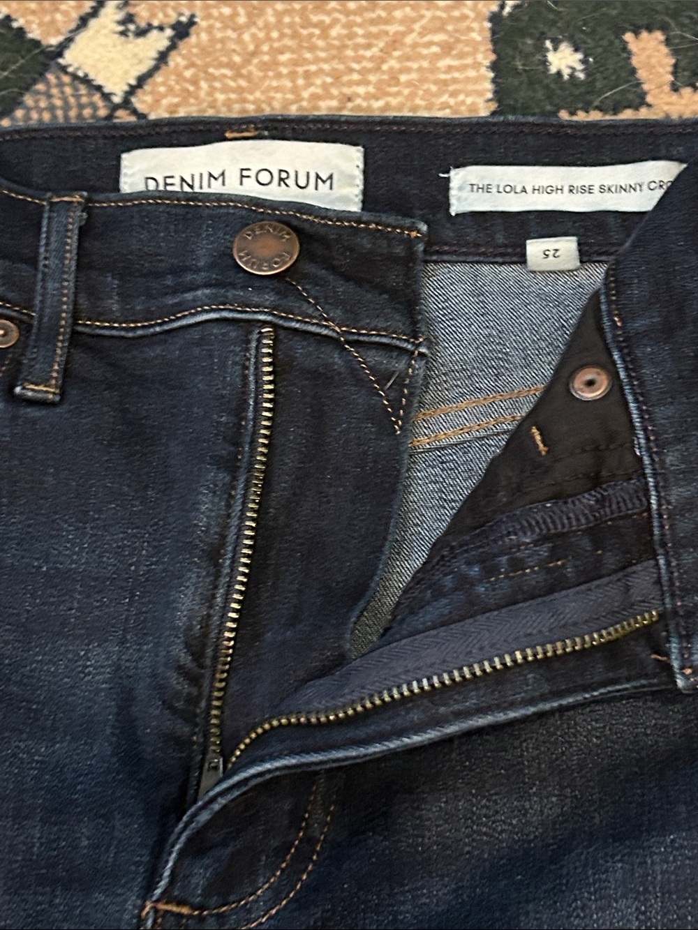 Denim Forum Skinny Jeans